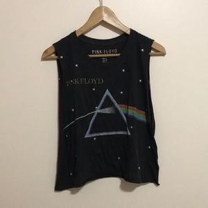 Sleeveless Pink Floyd shirt (muscle tee)